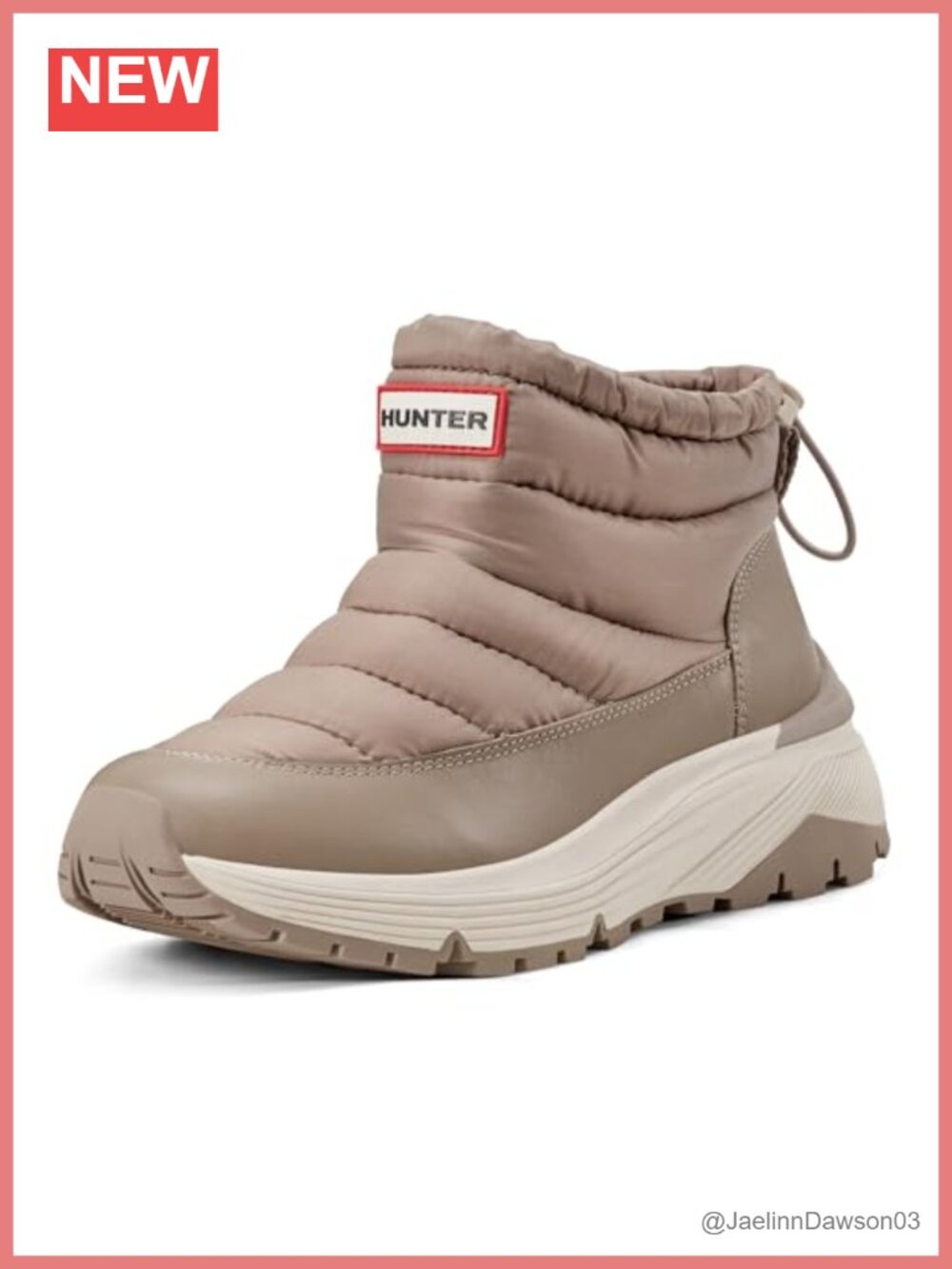Waterproof Ankle Booties with Bungee Closure Comfort Cushion